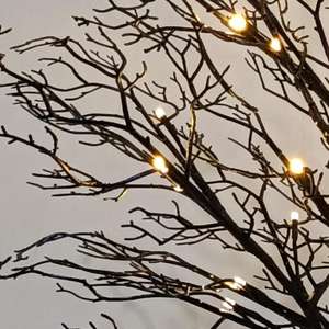 Branche artificielle lumière arbre de fête lumières à piles pour Halloween fête mariage décoration brindille lumières d'intérieur - Product Image 5