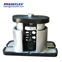 Isolateur de vibration à ressort robuste approuvé FM Réduction du bruit industriel Absorption des chocs pour HVAC