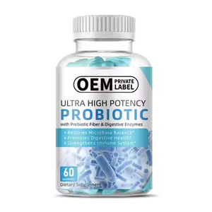 Suppléments gommeux probiotiques pour femmes avec canneberge et ananas soutien prébiotique digestif bonbons mous à base de plantes halal - Product Image 1