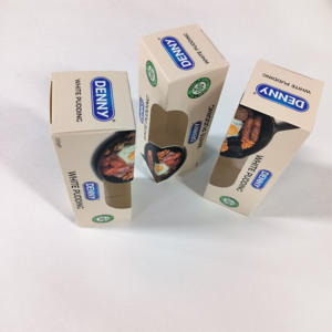 Hộp đóng gói tùy chỉnh với cửa sổ có thể nhìn thấy cho bánh mì và bánh <span class=keywords><strong>sandwich</strong></span> giá tốt - Product Image 3