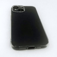 Coque de téléphone transparente antichoc en TPU souple pour iPhone 16 15 14 13 12 Pro Max Mini 11 17 Air Plus