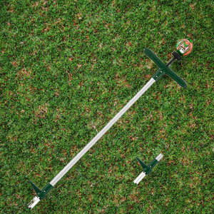 Estrattore di Erbacce a Tre Punte con Manico Lungo, Rimuovi Erbacce per <span class=keywords><strong>Prato</strong></span> con Artiglio in Acciaio Inox e Pedale - Product Image 2