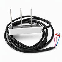 Capteur d'humidité du sol avec sonde en acier inoxydable 2-en-1, température et humidité, RS485 Modbus, étanche IP68, pour irrigation intelligente en serre