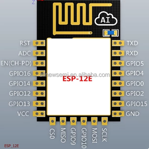Módulo WIFI inalámbrico ESP8266 ESP-12E + placa de expansión adaptador IO - Product Image 3