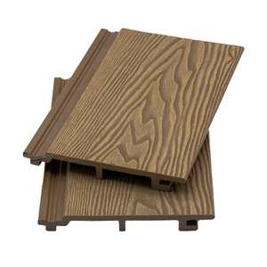 WPC tường ốp WPC gỗ Ốp tường lớn Panel cho bên ngoài bức tường Ốp - Product Image 2