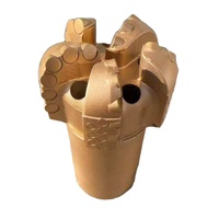 Foret PDC de haute qualité 142 mm, 146 mm, 152 mm, 165 mm à 5 ailettes, outil de forage moulé pour le forage de puits d'eau