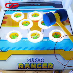Loạt máy mới nhất siêu kiểm lâm whack một trò chơi nốt ruồi trò chơi Arcade đồng tiền hoạt động cưỡi Kiddie - Product Image 2