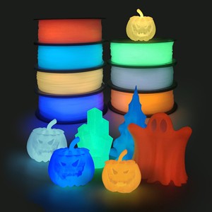 Consommables d'impression 3D en gros d'usine : PLA <span class=keywords><strong>couleur</strong></span> phosphorescente 1kg, Consommables d'impression PLA, Masterbatch pour consommables 3D - Product Image 5