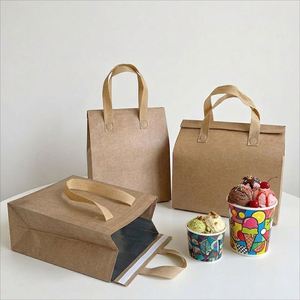 Custom Logo Disposable Thermal Food Delivery Bag Waterproof Non-Woven Insulated <b>Cooler</b> Bag Insulated Kids Lunch Bags - Product Image 4