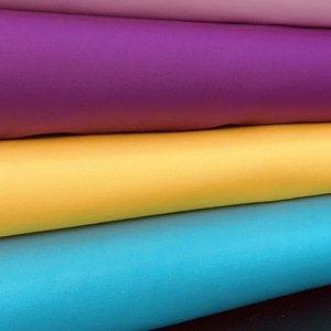 Vải lót may quần áo chất liệu cotton polyester dệt trơn nhuộm màu T/C 65/35 45s 133x72 - Product Image 3