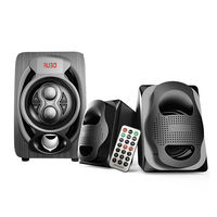Sistema de Altavoces de Cine en Casa con Sonido Envolvente 2.1 Canales Multimedia Hifi Música BT
