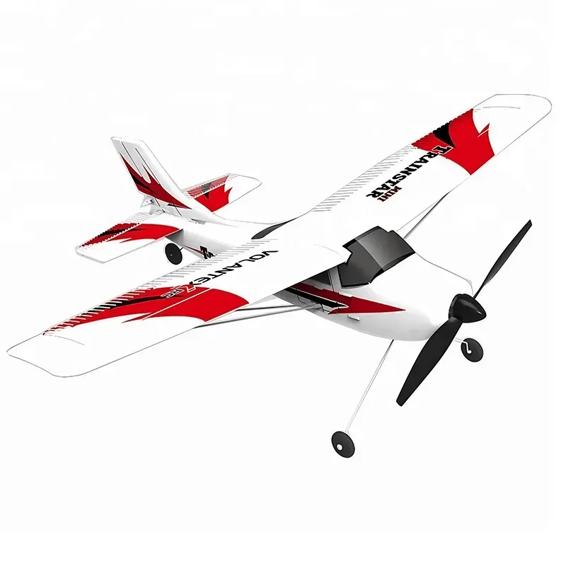 Volantex Trainstar Auto Stabilisation 3CH EPP Mousse Avec Gyro RTF 400mm Envergure Télécommande RC Sport Trainer Hobby Avion