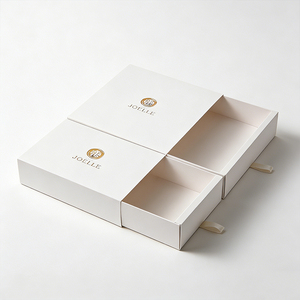 Boîtes cadeaux en papier pour cosmétiques, fabrication sur mesure, boîtes à tiroirs, personnalisées pour l'emballage en papier, impression couleur - Product Image 1