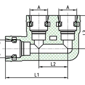 Airship <b>Quick</b> <b>Connector</b> Ft-F-20 20mm Plastic Fuel Line For Dongfeng Tianlong Hercules F20 Type - Product Image 3