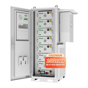 ระบบกักเก็บพลังงานแสงอาทิตย์แบบไฮบริด BESS 50kw 100kw ESS ออลอินวัน 50KWH 60KWH 100kwh 100 kwh 150KWH 200KWH - Product Image 1