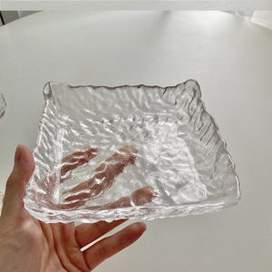 Assiettes <span class=keywords><strong>de</strong></span> présentation irrégulières <span class=keywords><strong>de</strong></span> qualité supérieure en gros pour desserts, vaisselle <span class=keywords><strong>de</strong></span> <span class=keywords><strong>cuisine</strong></span>, articles <span class=keywords><strong>de</strong></span> table créatifs pour la maison et les fêtes - Product Image 6