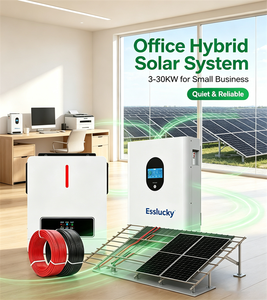 Système solaire hybride OEM personnalisé avec batteries lithium-ion MPPT 6kW 10kW 15kWh pour usage domestique - Product Image 5
