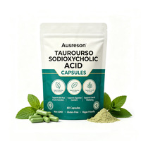 Acide Tauroursodésoxycholique (TUDCA) en gros, prix de gros, marque privée, supplément hépatique 500mg 1000mg, capsules de TUDCA pour le foie