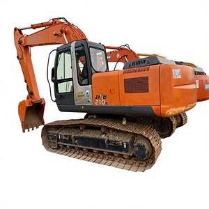 Excavatrice d'occasion Hitachi ZX210G-3 du Japon avec godet de terrassement, poids opérationnel de 20 tonnes, d'occasion - Product Image 1
