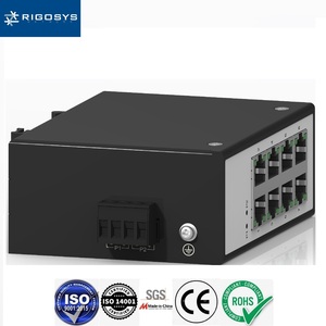8-Port 100m công nghiệp-lớp Din-Rail không được quản lý Ethernet chuyển FCC chứng nhận UTP Mạng - Product Image 6