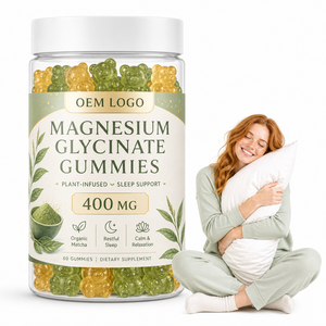 Halal Certified B2B OEM Manufacturer Magnesium Glycinate <b>Gummies</b> for Active Adults for Muscle Relaxation and Recovery Health - Product Image 1