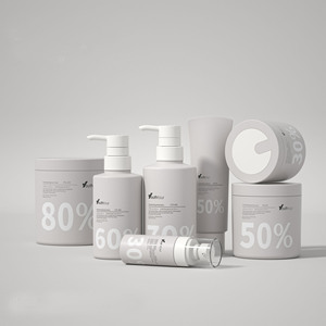 Kem chai PP Nhựa 100ml 300ml 500ml <span class=keywords><strong>1000ml</strong></span> mỹ phẩm Chai chất liệu tóc phim rộng miệng chai bao bì có thể - Product Image 4