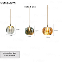 Lampe suspendue LED en forme de boule de verre au design nordique moderne, luminaire décoratif d'intérieur, idéal pour une cuisine, une île, un restaurant, un café, une salle à manger ou une maison