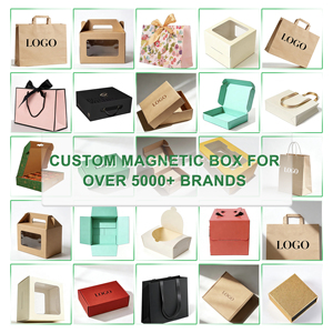 Boîte d'emballage en papier kraft pour casquettes de baseball noires en gros, boîte d'expédition pliable personnalisée pour casquettes snapback et casquettes trucker - Product Image 2