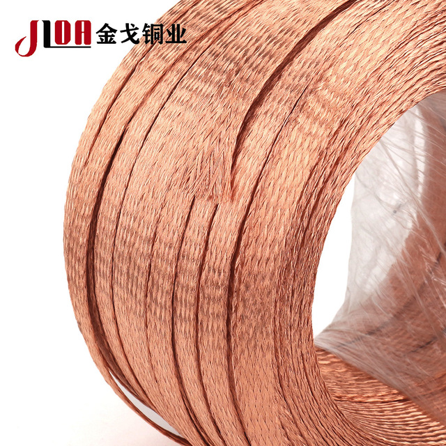 C11000 Copper Braided Stranded Bare Wire ROHS for Solid Copper Clad Steel Cold Heat Conductance 18mm Diameter 150mm