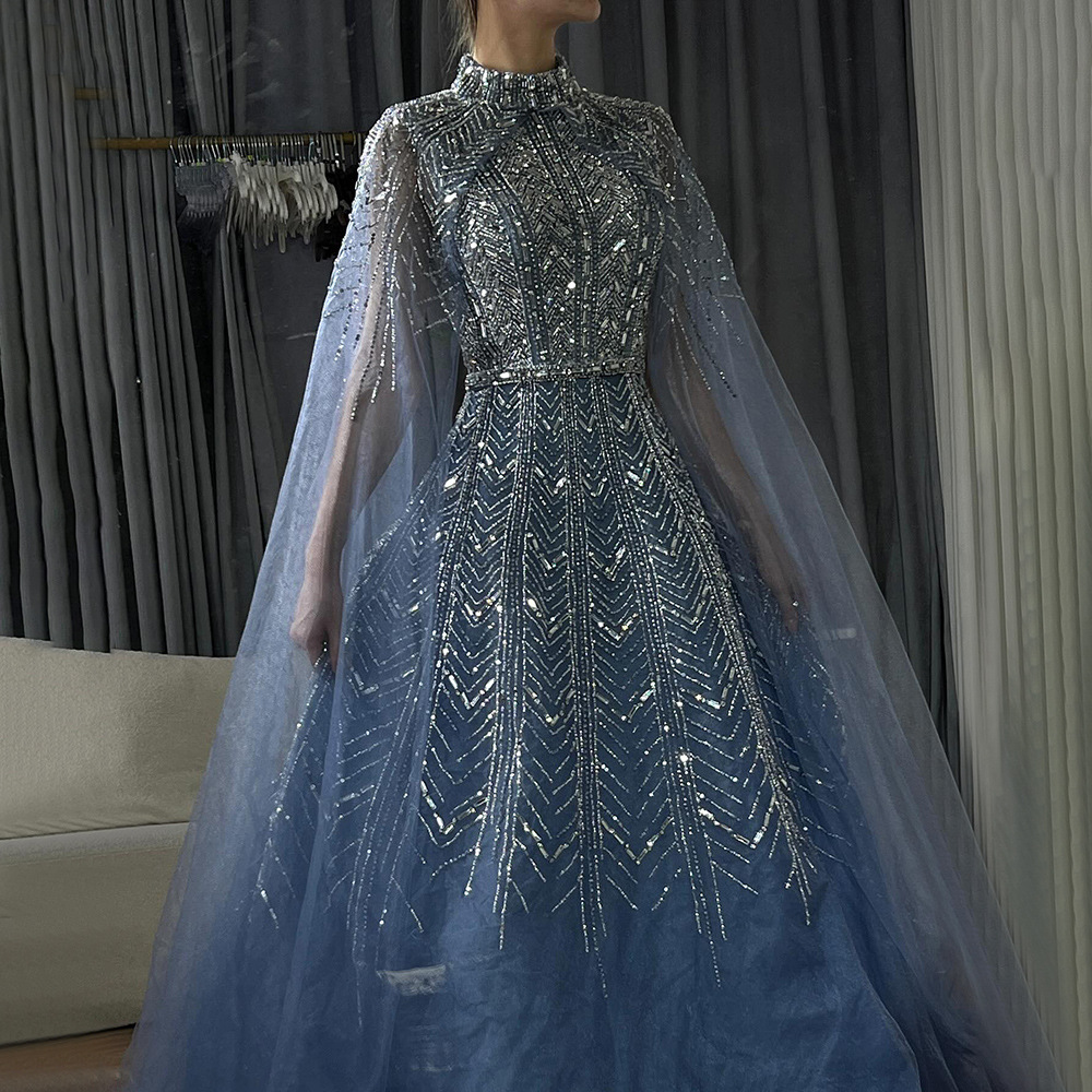 Evening Gowns with Sleeves - 2025 New Design Elegant