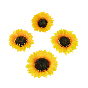 ดอกทานตะวันประดิษฐ์ CallaFloral หัวดอกทำจากพลาสติกและผ้าทอ ให้ความรู้สึกเหมือนจริง เหมาะสำหรับตกแต่งงานแต่งงาน - Product Image 5