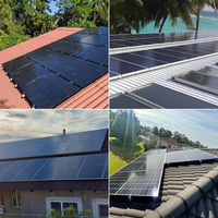 Kit complet de système solaire domestique 30 kW 50 kW 100 kW avec onduleur hybride Solis et système d'énergie solaire hybride à batteries au lithium
