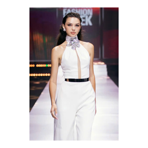 Vente chaude femmes Blazer costume col Bal chemise veste tissu de haute qualité personnalisé Enzo & Leo Vietnam Original - Product Image 3