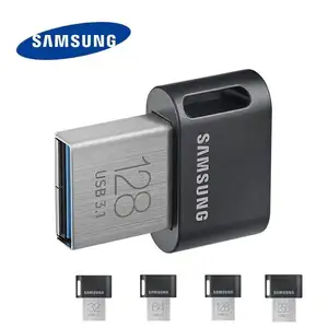 Orijinal Samsung USB 3.1FIT Pendrive 32GB 64GB 200 MB/S bellek Usb 3.0 Flash sürücü 128GB 256GB 300 MB/S Mini U Disk bellek sopa