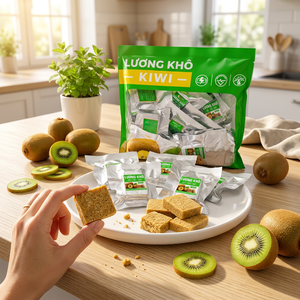 Barrita Energética Refrescante de Kiwi 350g |   Snack de Dieta Tropical - Product Image 1