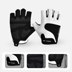 Cycling Anti-slip Anti-sweat Men Women Half <b>Finger</b> Breathable Anti-shock Sports <b>Bike</b> Glove - Product Image 5