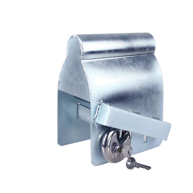 Factory Direct Selling Anti Theft Trailer Hitch Lock With Stainless Steel Padlock