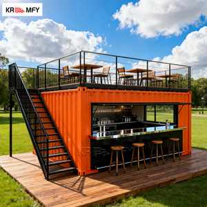 Cafetería Móvil en Contenedor de Envío de Aluminio y Fibra de Vidrio con Cocina Completamente Equipada para Aperitivos y Papas Fritas - Product Image 3