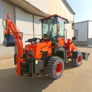 Cargadora de Ruedas HQ-WZ-20-28, Retroexcavadora, Maquinaria de Construcción con Componentes de Motor Principales en Venta - Product Image 3