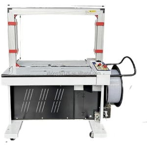 Machines de cerclage automatiques pour la fixation de bandes en plastique PP, de cartons et de rouleaux de papier, avec scellage latéral et inférieur - Product Image 3