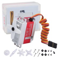 Ventes Flash : Moteur numérique HV sans noyau à engrenages métalliques KST DS589MG V8.0 9.2Kgf.cm 0.08sec pour hélicoptère RC et avion RC à voilure fixe