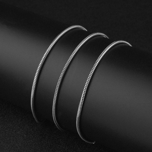 Stainless Steel Jewelry Set Wholesale Snake Bone <b>Chain</b> Fashion Simple Waterproof Necklace Bracelet Women - Product Image 4