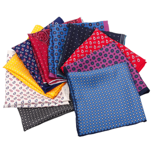 Hamocigia fabricante de fábrica hecho a mano personalizado seda impreso pañuelo hombres bolsillo cuadrado - Product Image 1