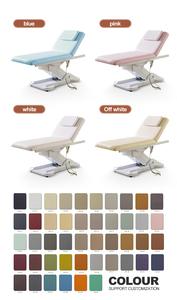 Lettino Idromassaggio Moderno Elettrico Beige Regolabile in Altezza, Lettino Lusso per Trattamenti Viso e Spa, Arredamento per Saloni e Centri Medici - Product Image 4