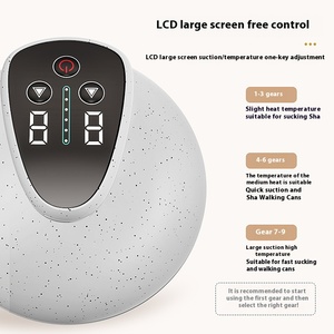 <span class=keywords><strong>TCM</strong></span> جهاز تدليك كهربائي احترافي من Meridian Detox Gua Sha للوجه والرقبة والجسم ، قابل لإعادة الشحن مع أوضاع تسخين ذكية - Product Image 4