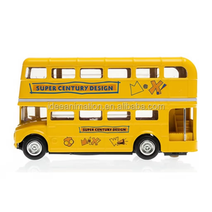 Modellino Unico di Autobus Stile Londinese in Scala 1:72, Autobus Scolastico Elettrico Personalizzato in Metallo Pressofuso - Product Image 2