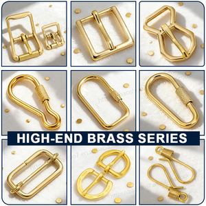 Conector Giratório de Metal em Latão Dourado para Acessórios de Bolsa Feminina, Fecho de Bolsa, Acessórios de Couro - Product Image 3