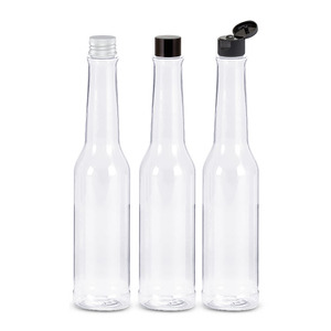 <span class=keywords><strong>180ml</strong></span> 6oz nhựa bóp chai cho nước tương Pet Ketchup dầu ô liu container - Product Image 1