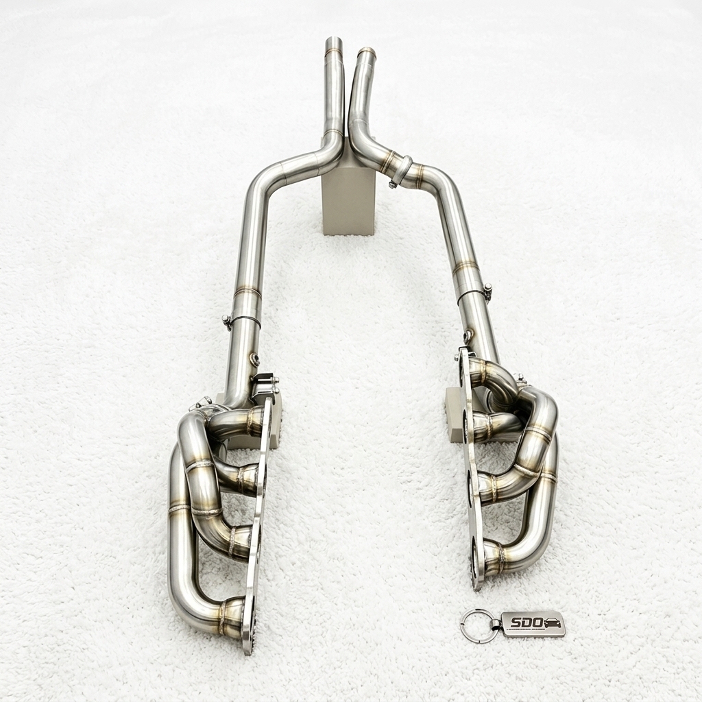 VantaFlow High Performance Stainless Steel Manifold Fit for Mercedes Benz C63 AMG W204 6.2L 2008-2015 Exhaust Headers