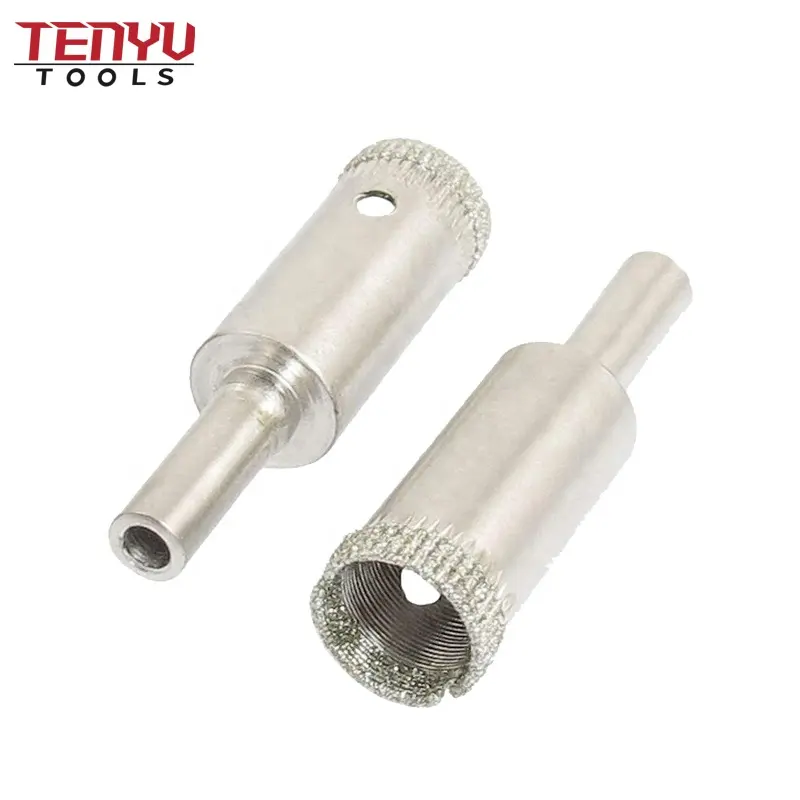 Vacuum Brazed Diamond Core Drill Bit Hole Saw Cutter for Granite Marble Glass Tile Drilling